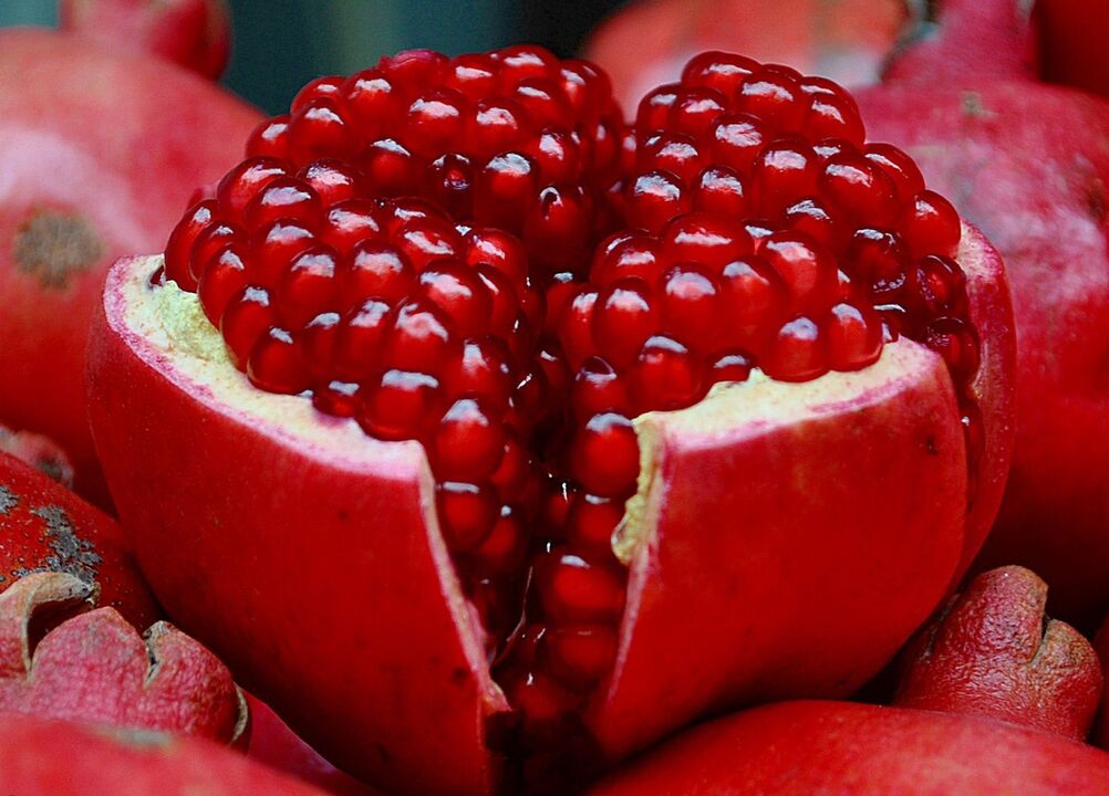 pomegranate for power
