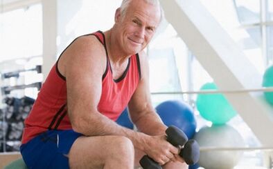 Methods of increasing power in men after 50 years