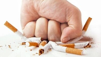 Nicotine refusal as a way to restore power after 50
